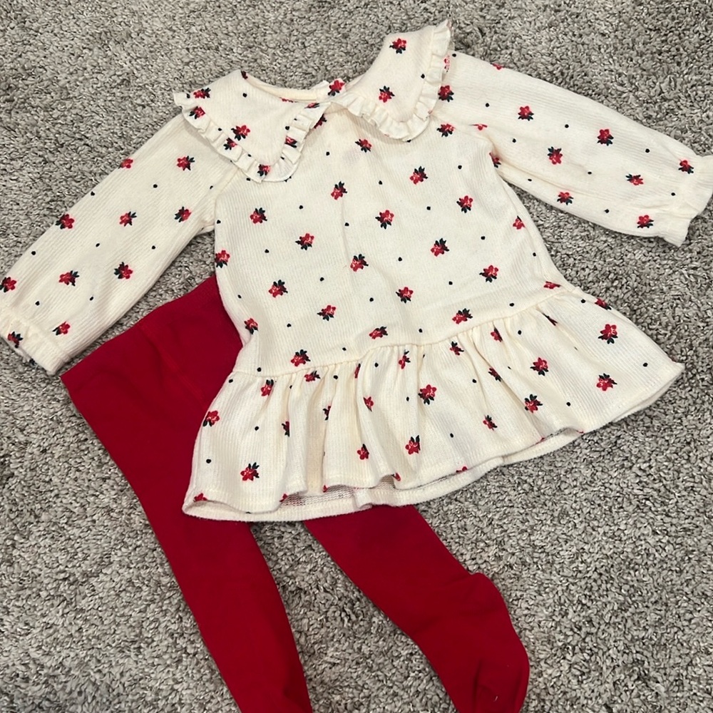 Holiday/Christmas Dress - 6-9 month - LIKE NEW